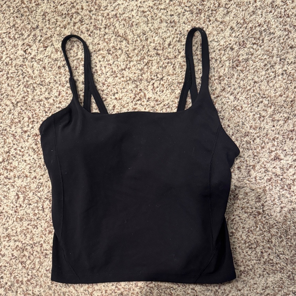 Lululemon square neck C/D tank top
